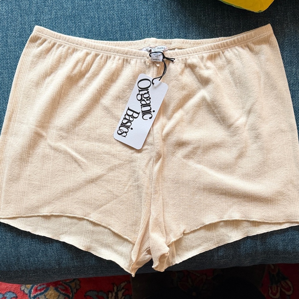 Organic Basics Pointelle Shorts